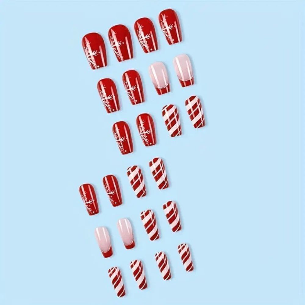 CHRISTMAS DO-IT-YOURSELF PRESS ON NAILS - Picture 4 of 7